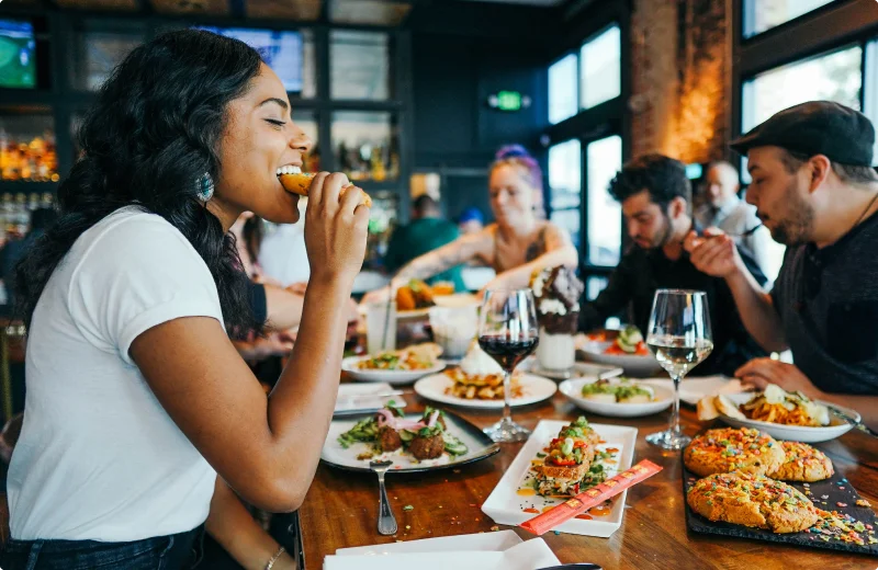 Restaurantes diferentes em São Paulo